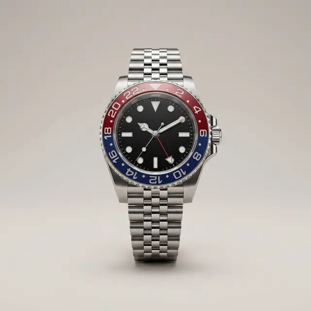 Rolex GMT-Master II style watch